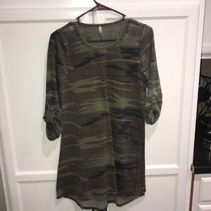 Camouflage dress